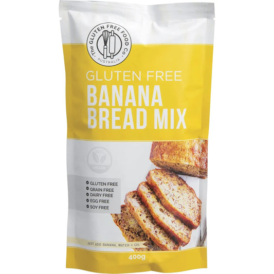 THE GLUTEN FREE FOOD CO. Banana Bread Mix 400g