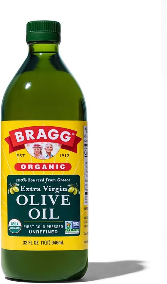 Bragg Organic Cold Pressed Olive Oil, 946 ml