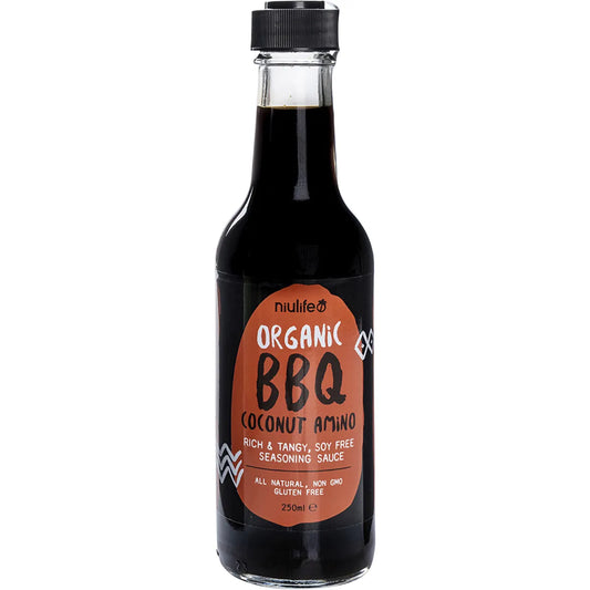 NIULIFE Organic Coconut Amino Sauce Barbeque 6x250ml