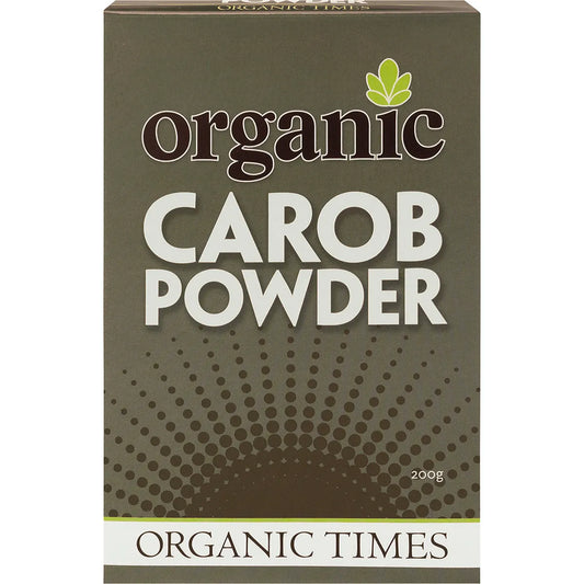 ORGANIC TIMES Carob Powder 200g