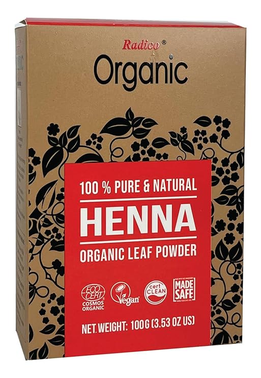 Radico Organic Henna Powder-100g