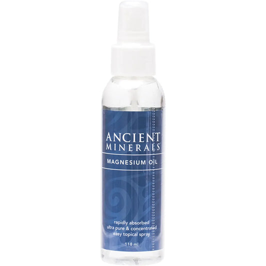 ANCIENT MINERALS Magnesium Oil Full Strength 118ml