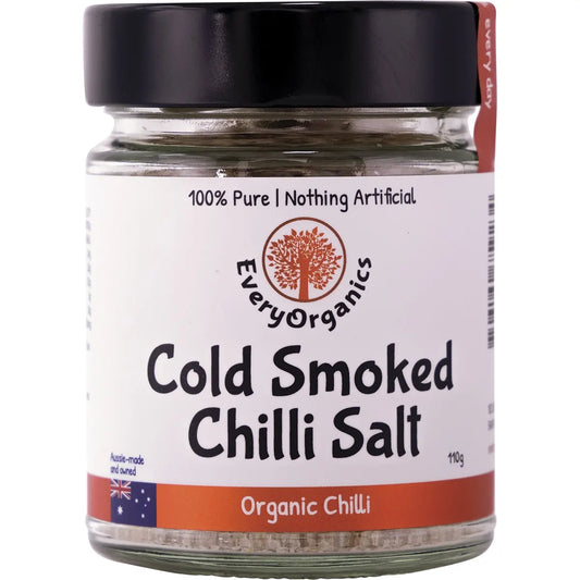 EVERYORGANICS Cold Smoked Chilli Salt Organic Chilli 110g