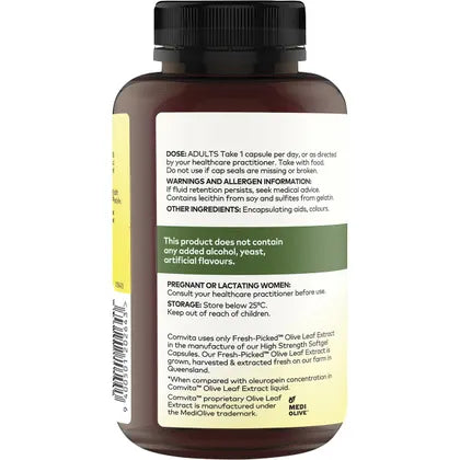 COMVITA Olive Leaf Extract Capsules 120 Caps