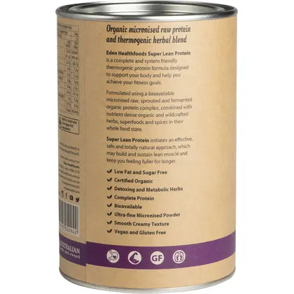 EDEN HEALTHFOODS Super Lean Protein Cinnamon & Vanilla 1kg