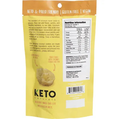 KETO NATURALS Cookies Vanilla 8x64g