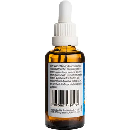 SOLUTIONS 4 HEALTH Oil of Wild Oregano 50ml