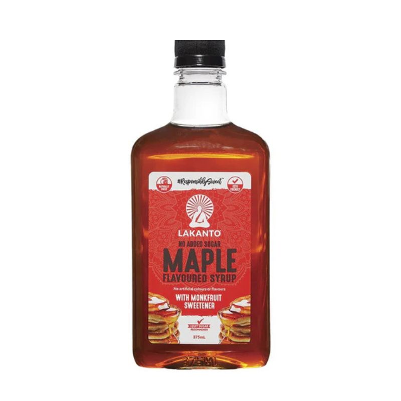 Maple Flavoured Syrup with Monkfruit Sweetener