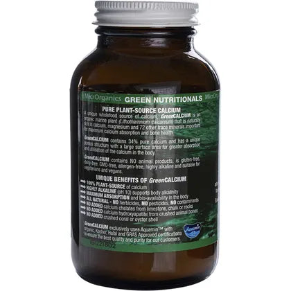 GREEN NUTRITIONALS Green Calcium Powder 950mg 100g