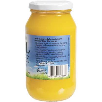 SOL ORGANICS Grass Fed Ghee 450g