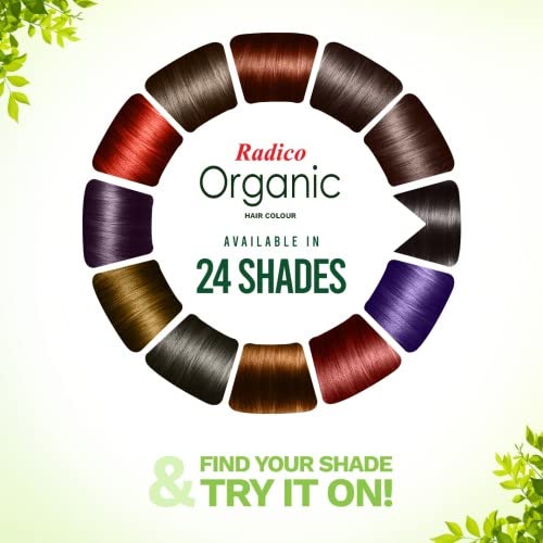 Radico Organic Mahogany Hair Colour Powder - 100g