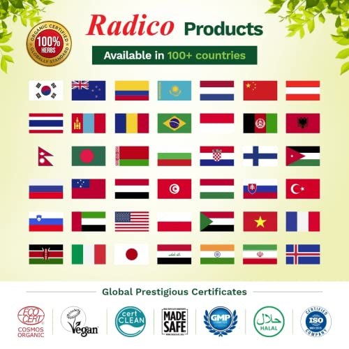 Radico Organic Mahogany Hair Colour Powder - 100g