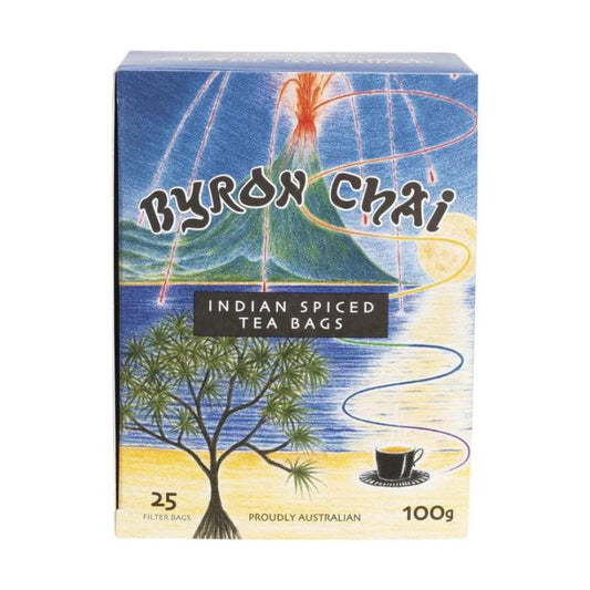 BYRON CHAI Indian Spiced Tea Bags 25pk