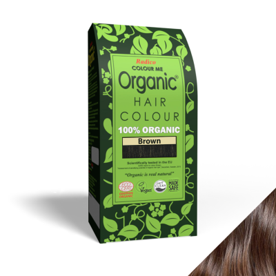 Radico Organic Brown Hair Colour Powder - 100g x 5