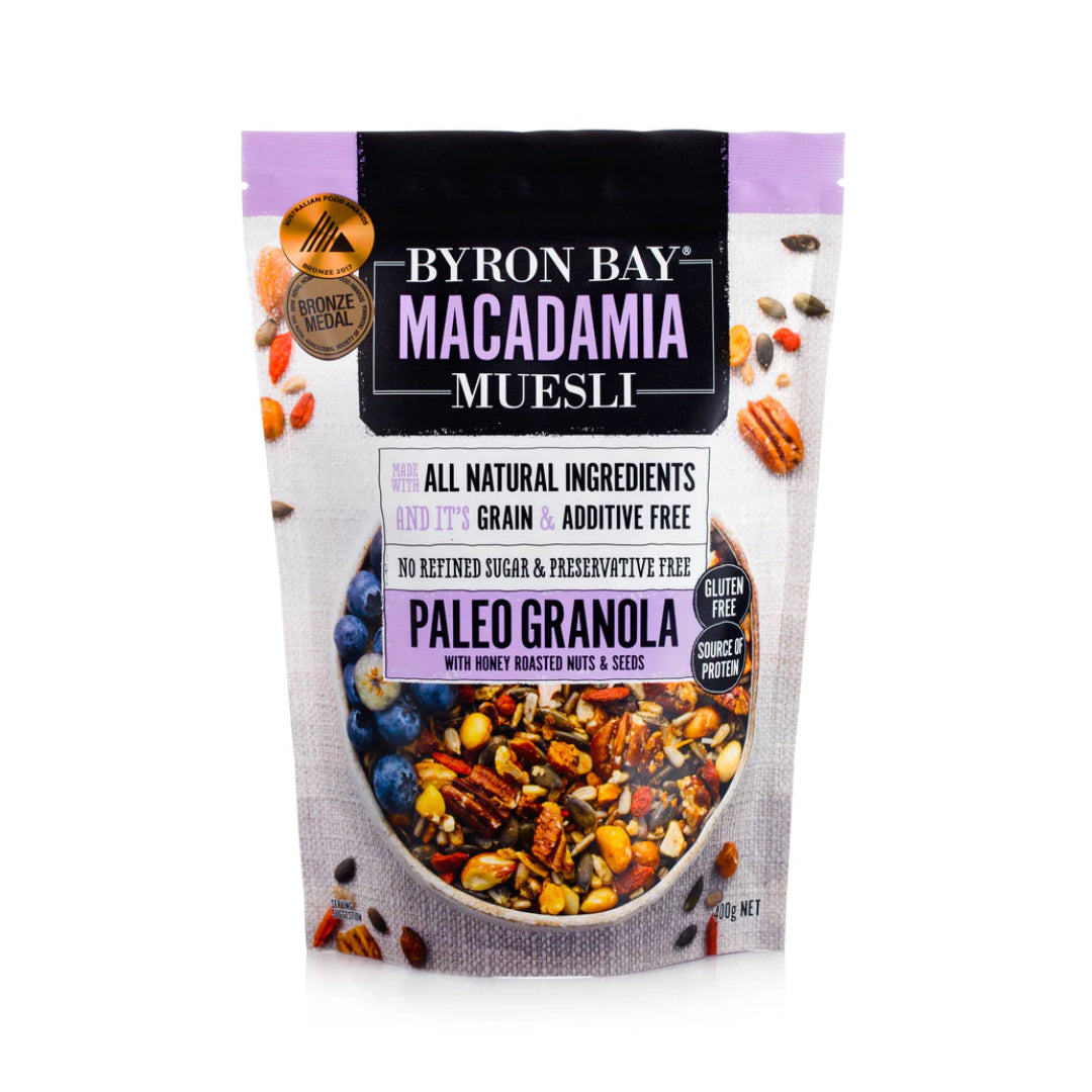 Byron Bay Macadamia Muesli Paleo Granola 400g