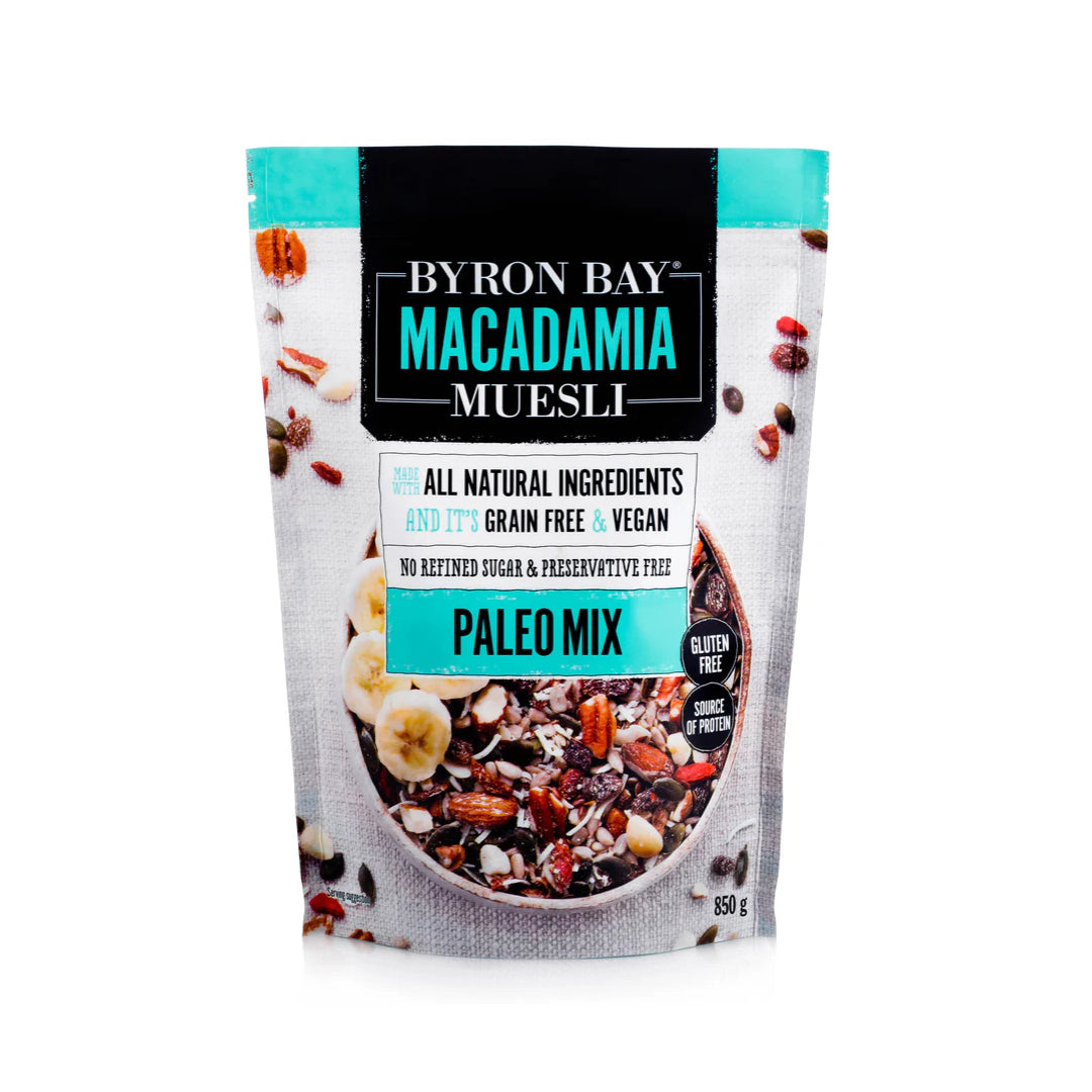 Byron Bay Macadamia Muesli Paleo Mix 850g