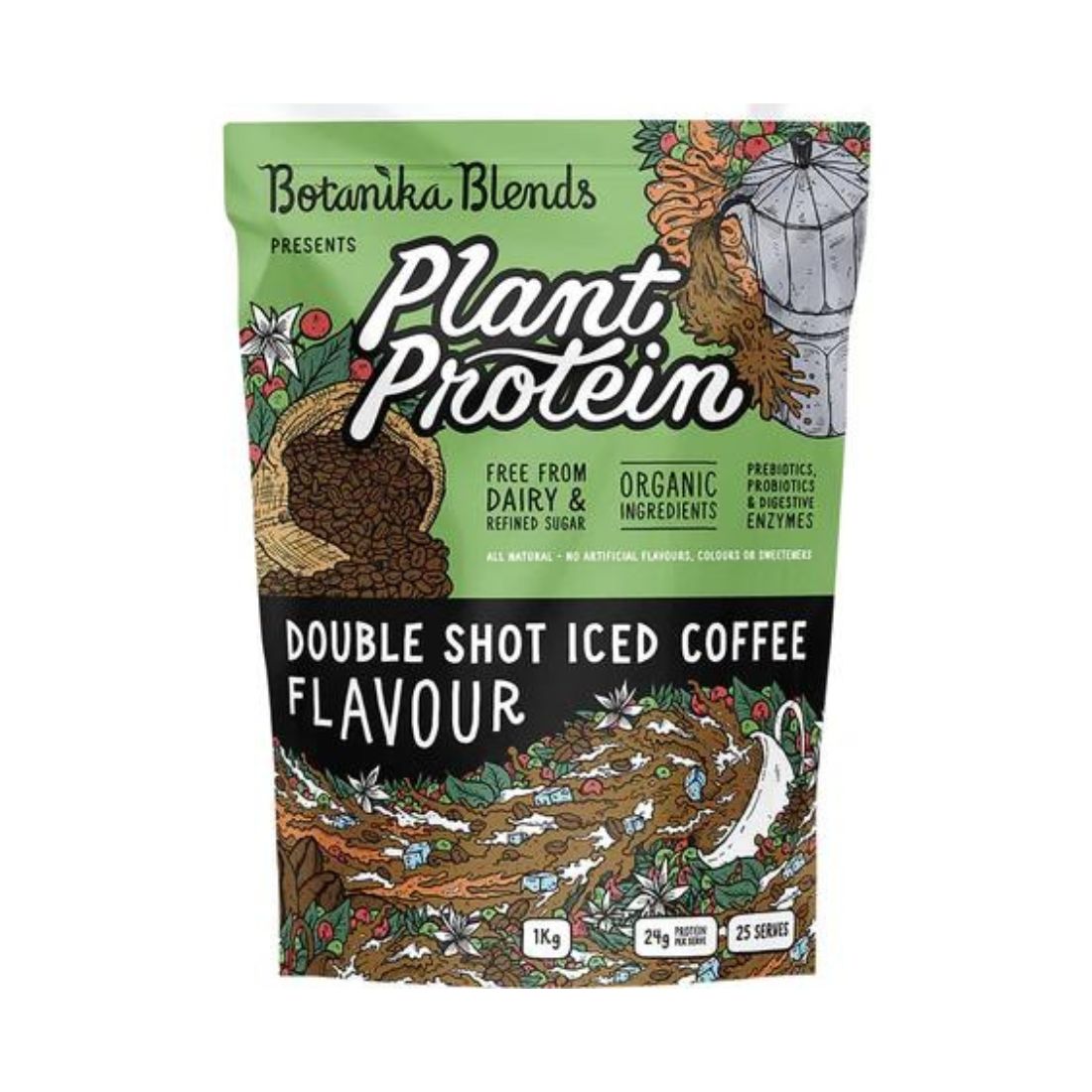 Plant Protein Double Shot Iced Coffee - 1KG