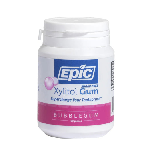 EPIC Xylitol Chewing Gum Bubblegum 50pcs