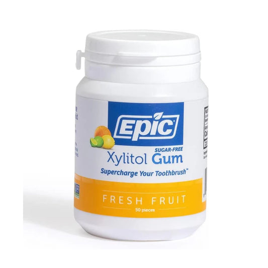 Epic Dental Fresh Fruit Xylitol Gum 50-Pieces