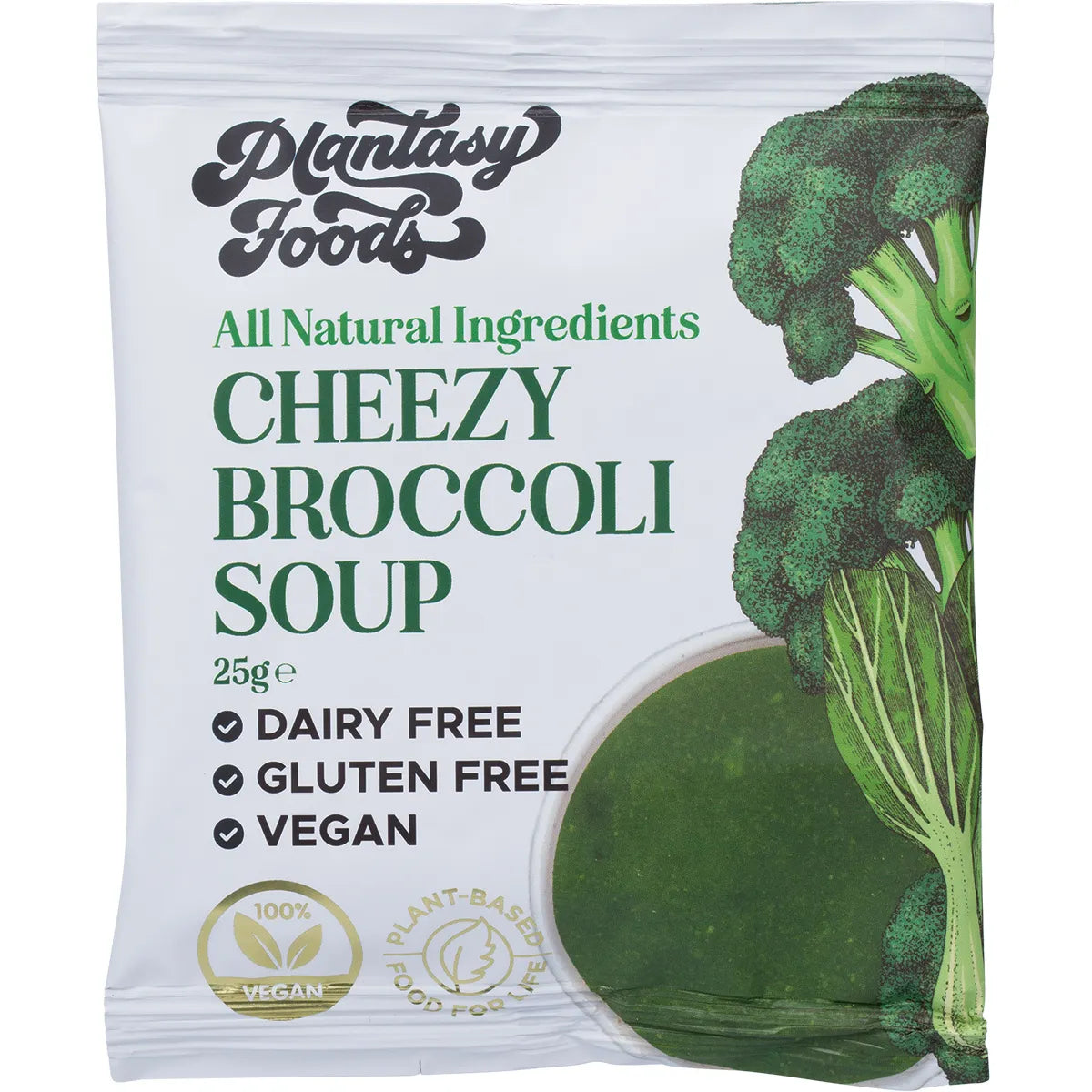 PLANTASY FOODS The Good Soup Cheezy Broccoli 7x25g