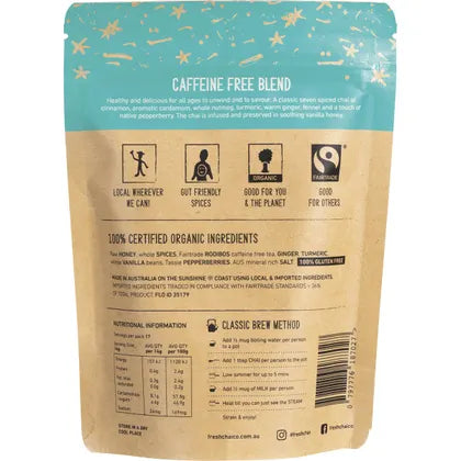 THE FRESH CHAI CO. Caffeine Free Blend Honey Soaked Chai 250g