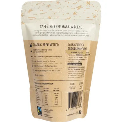 THE FRESH CHAI CO. Vegan Caffeine Free Masala Long Soaked Chai 125g