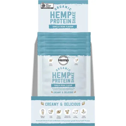 HEMP FOODS AUSTRALIA Organic Hemp Protein Shake Vanilla 7x35g