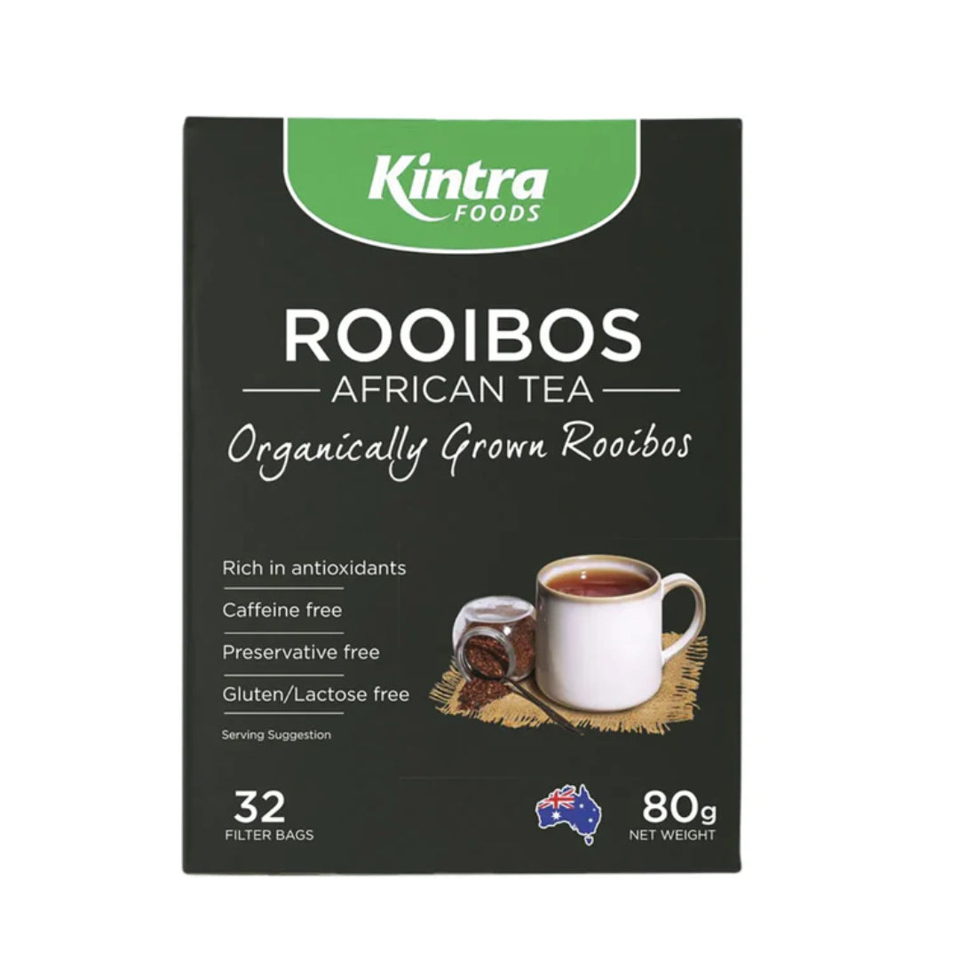 KINTRA FOODS Rooibos African Tea Bags 32pk