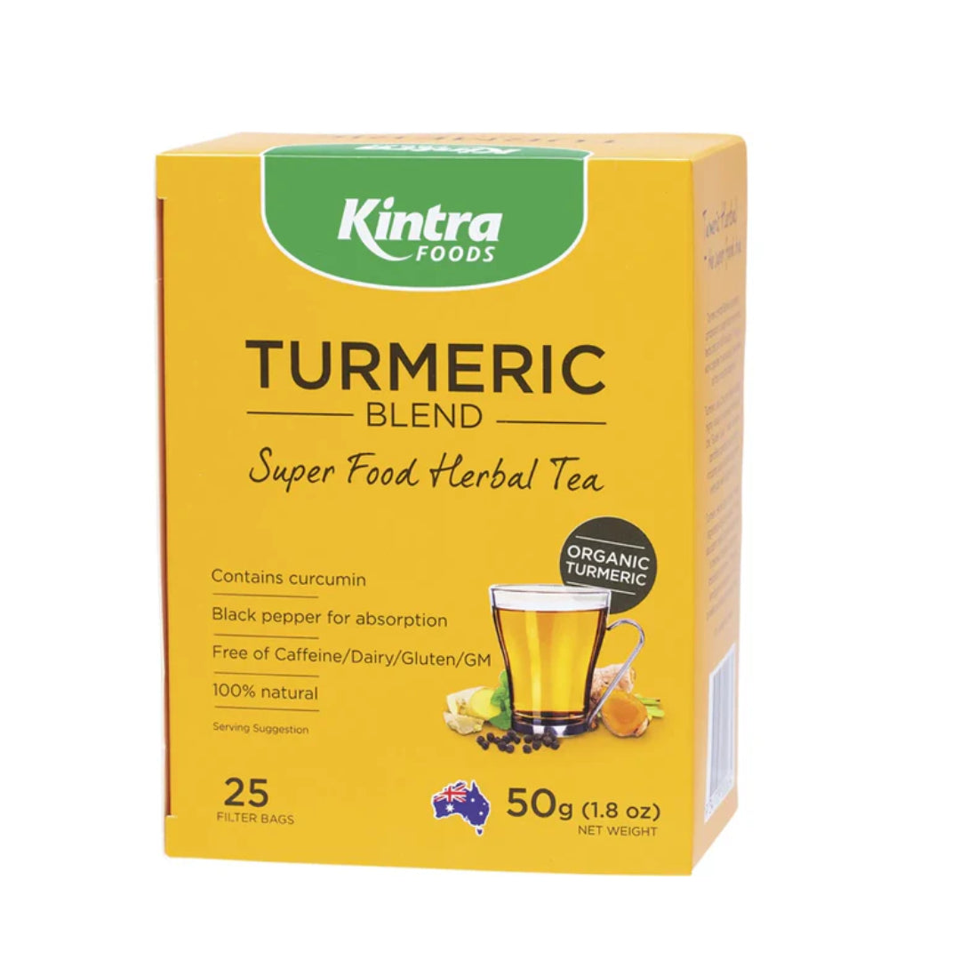 KINTRA FOODS Turmeric Blend Tea Bags 25pk