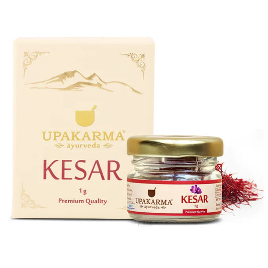 Upakarma Pure, Natural and Finest Grade A+ Kashmiri Kesar / Saffron 1g