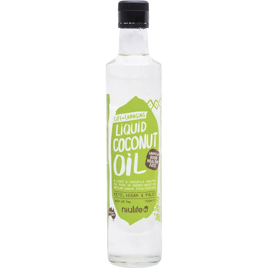 NIULIFE Liquid Coconut Oil 6x500ml