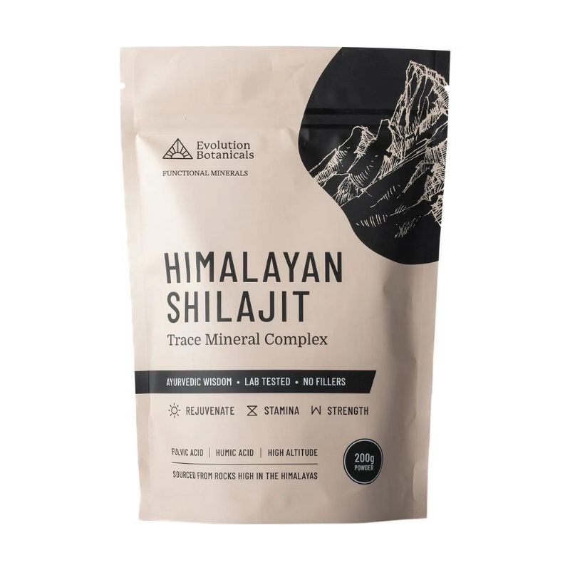 EVOLUTION BOTANICALS Himalayan Shilajit Trace Mineral Complex 200g