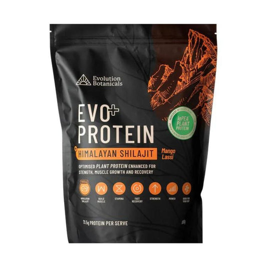 EVOLUTION BOTANICALS EVO+ Protein + Himalayan Shilajit Mango Lassi 900g