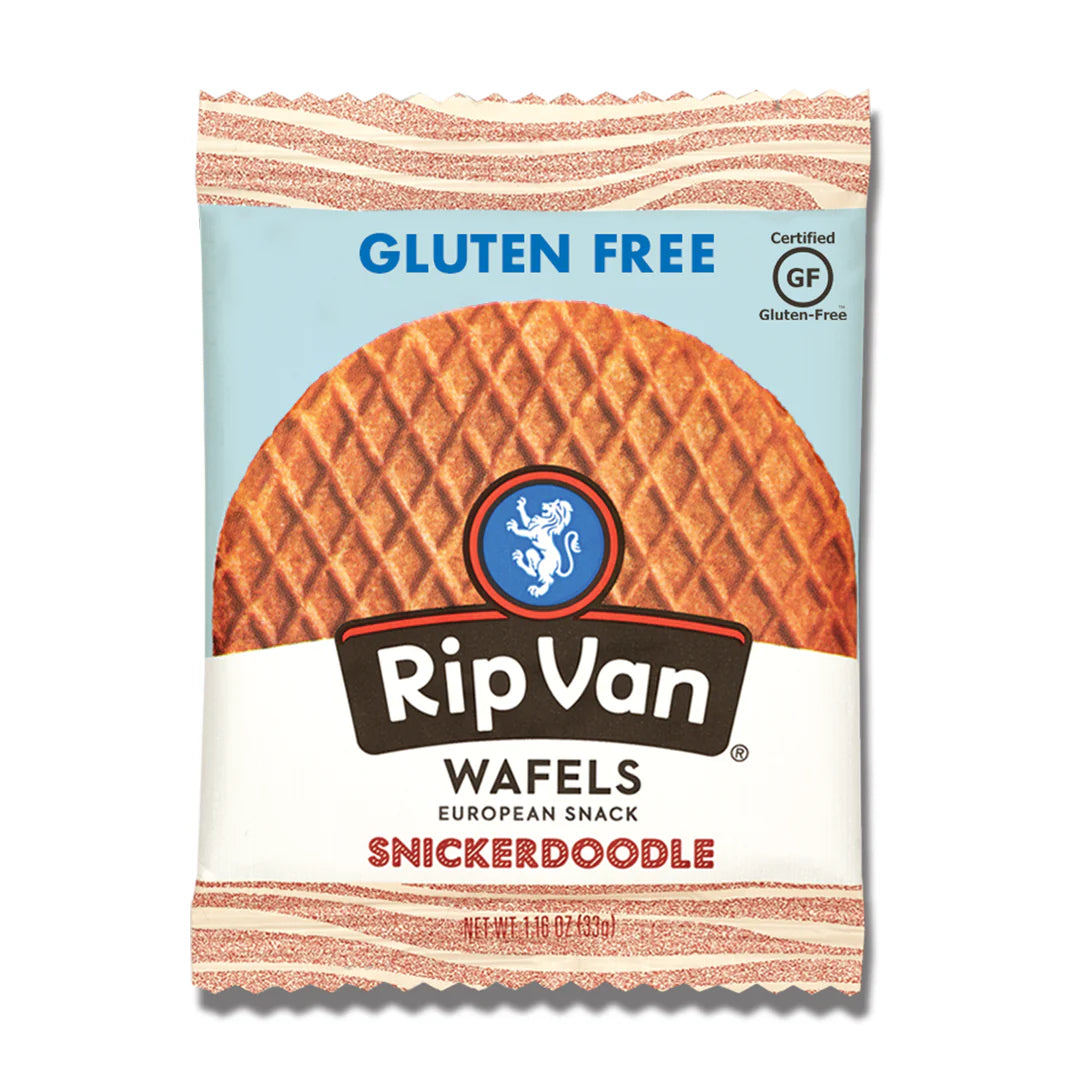 Rip Van Wafels Snickerdoodle Stroopwafels - Healthy Snacks - 12 Pack