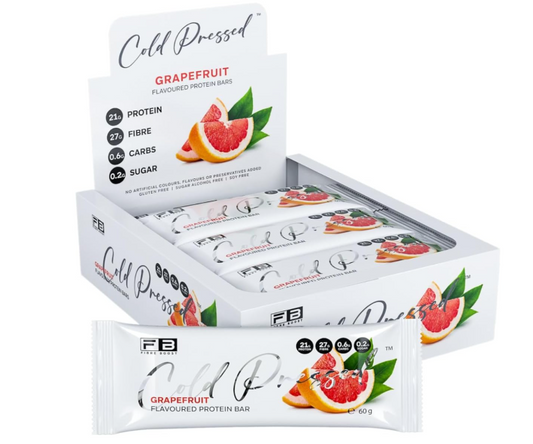 Fibre Boost Cold Pressed Grapefruit flavoured Protein Bar