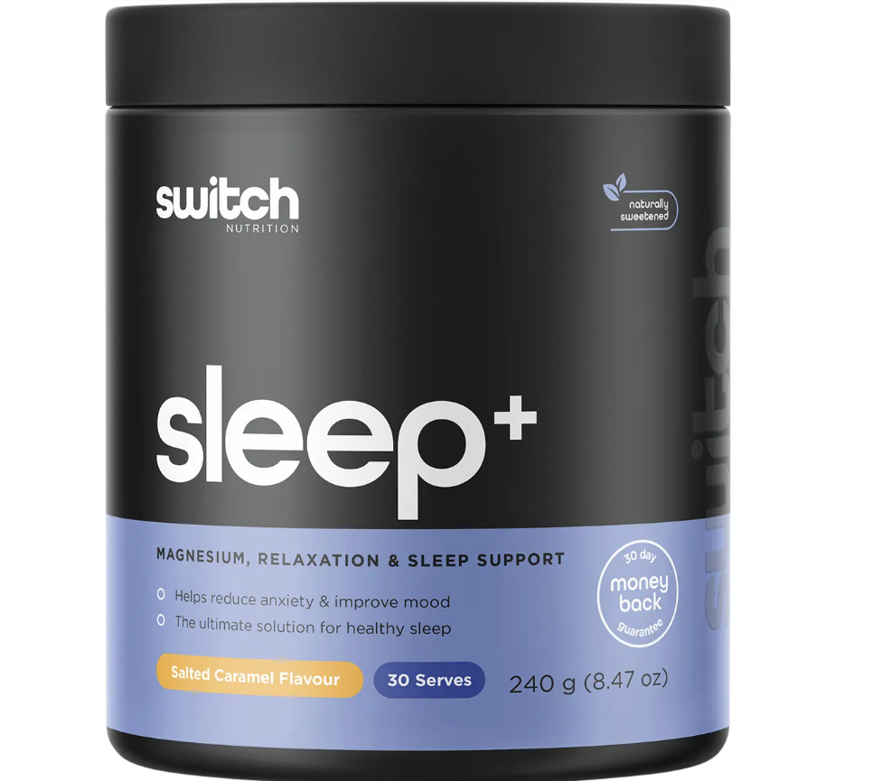 Switch Nutrition Sleep+ Magnesium Salted Caramel 240g