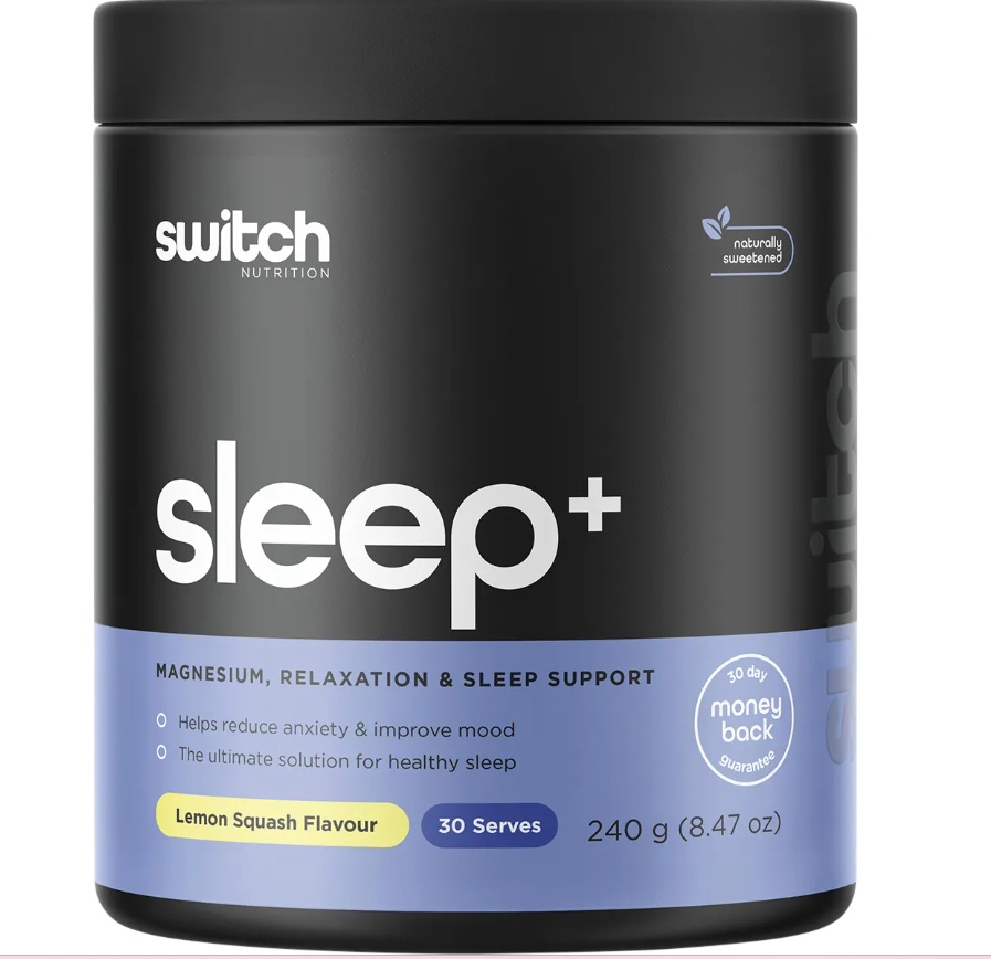 Switch Nutrition Sleep+ Magnesium Lemon Squash 240g