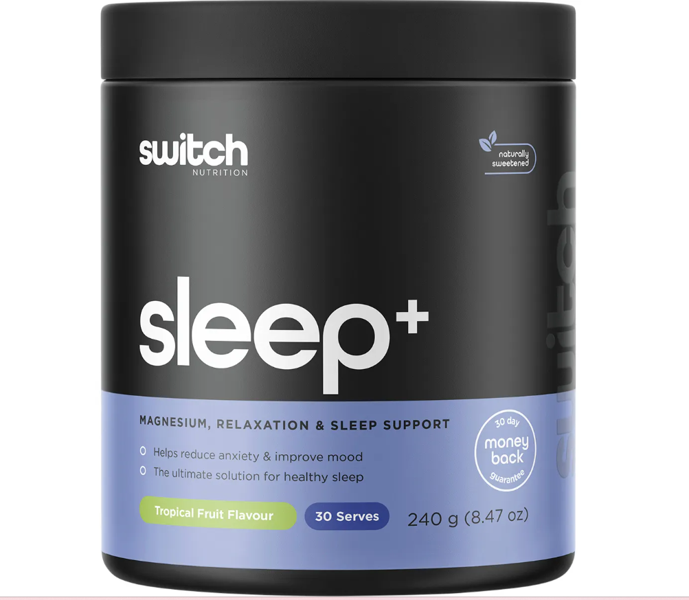 Switch Nutrition Sleep+ Magnesium Tropical Fruit 240g