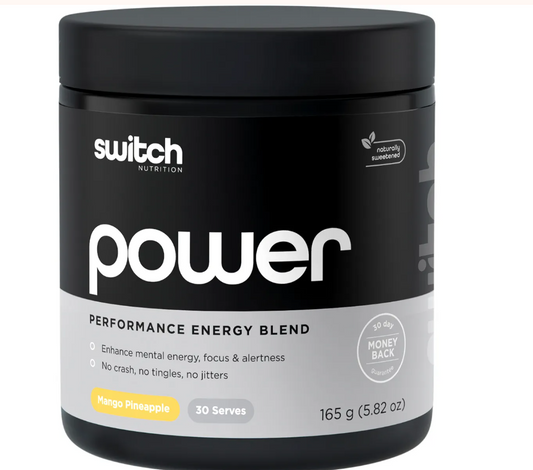 Switch Nutrition Power Performance Energy Blend Mango Pineapple 165g