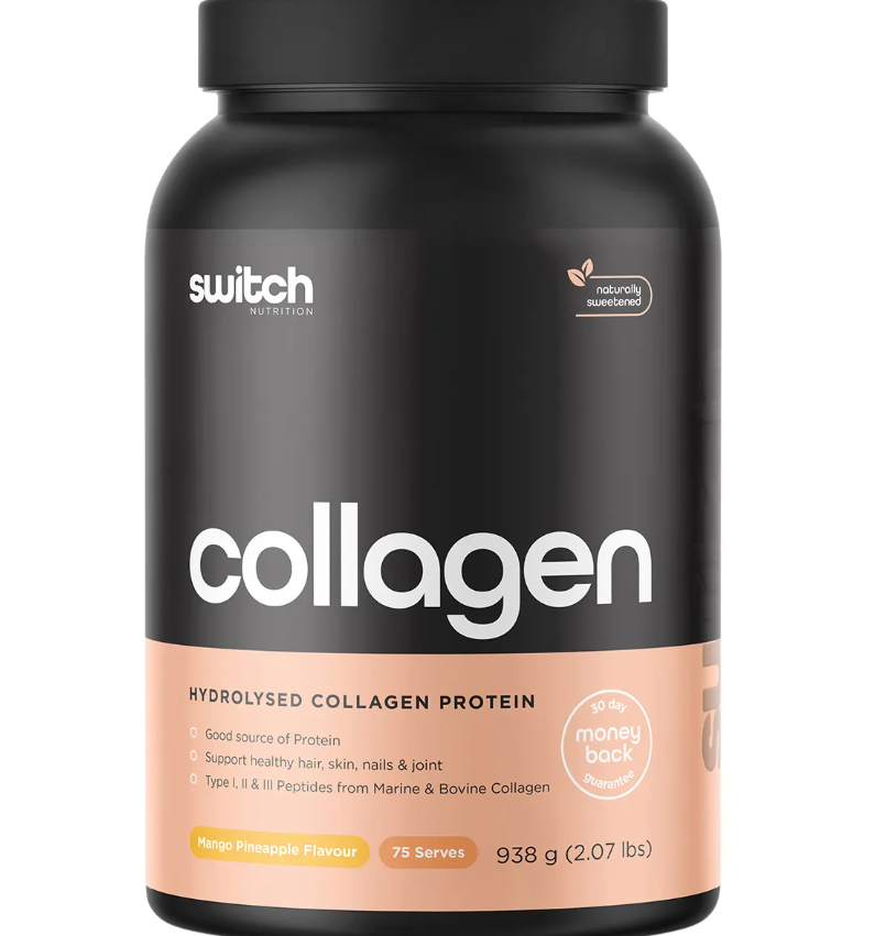 Switch Nutrition Hydrolysed Collagen Protein Mango Pineapple 938g