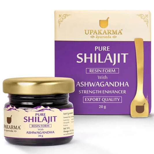 Pure Shilajit Resin Form With Ashwagandha – Natural Strength & Stamina Booster