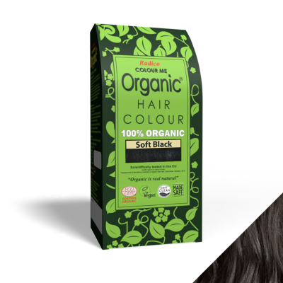 Radico Organic Soft Black Hair Colour Powder - 100g x 5