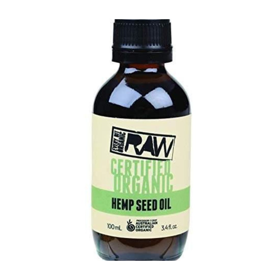 EBO RAW Organic Hemp Seed Oil, 100 ml