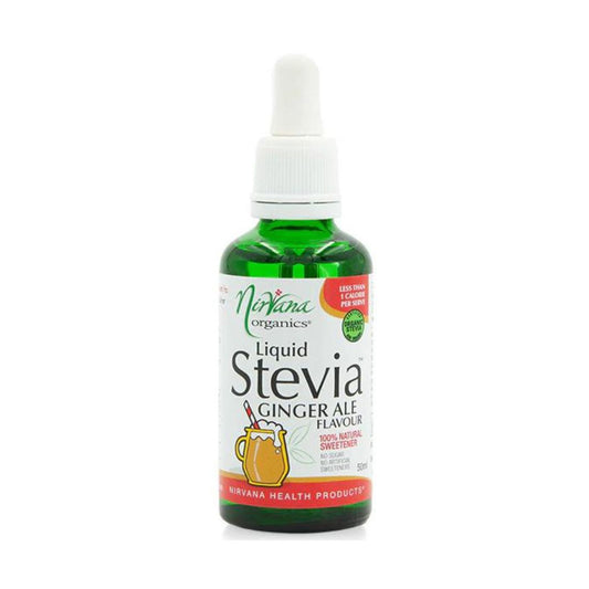 Nirvana Organics Liquid Stevia Ginger Ale 50ml