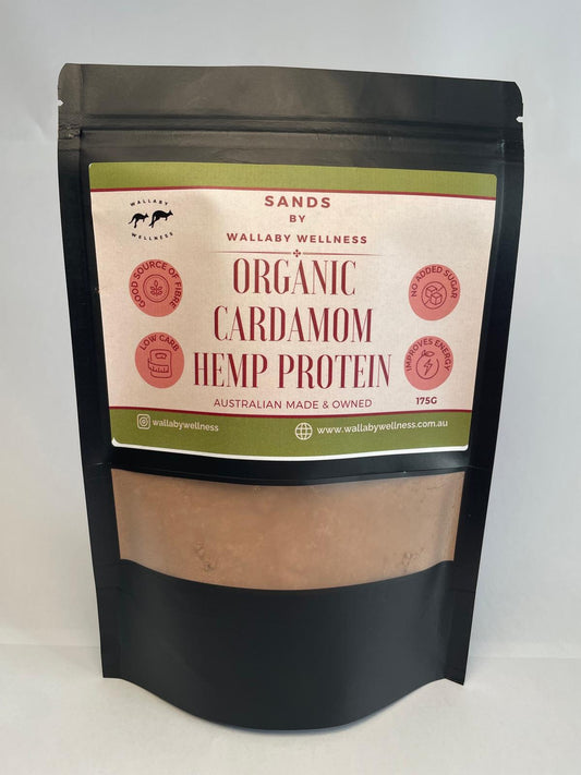 Organic Cardamom Hemp Protein, Chocolate Flavour 175g