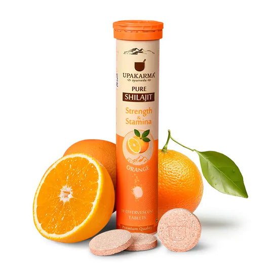 Pure Shilajit Effervescent tablets- Orange Flavour