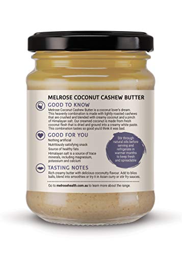 Melrose Coconut Cashew Butter 250g