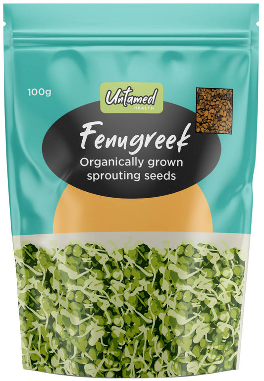 Untamed Health Fenugreek Sprouting Seeds 100g