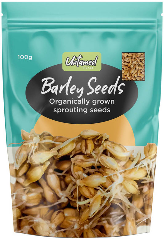 Untamed Health Barley Sprouting Seeds 100g