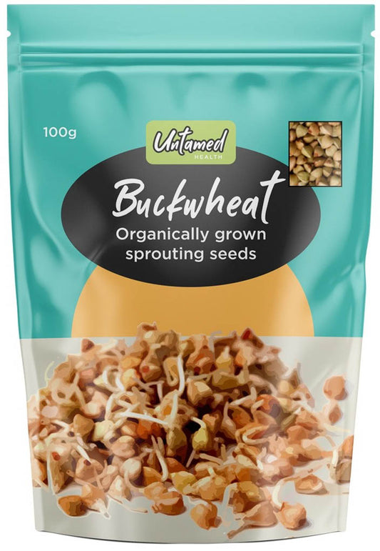 Untamed Health Buckwheat Sprouting Seeds 100g